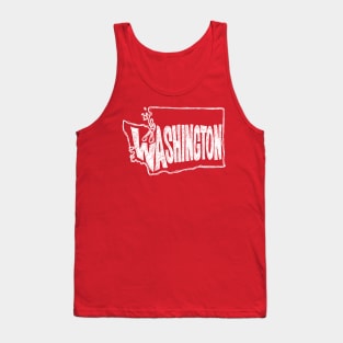 Washington (White Graphic) Tank Top